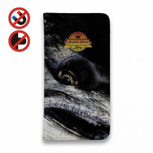 【手帳型ベルトなし】【Stick Case】渓流の王者