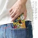 【手帳型ベルトなし】【Stick Case】【釣りざんまい】爆釣アーティスティック_イエロー