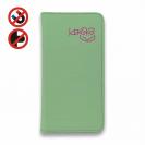 【手帳型ベルトなし】【Stick Case】【佐藤ケロ子】KEROKOサイン入りスマホカバー グリーン