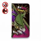 【手帳型ベルトなし】【Stick Case】【FISH MAN】ビッグバイトゲーム!