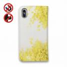 【手帳型ベルトなし】【Stick Case】ミモザのウォーターカラー