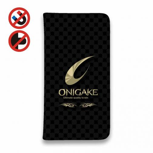 【手帳型ベルトなし】【Stick Case】鬼掛　ロゴバージョン　Part2