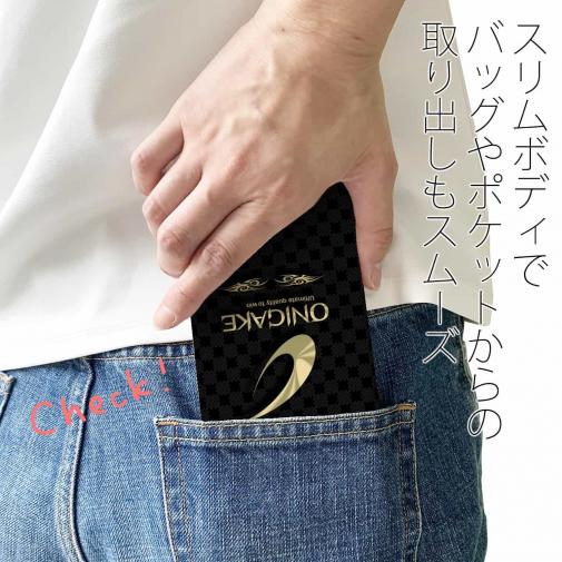 【手帳型ベルトなし】【Stick Case】鬼掛　ロゴバージョン　Part2