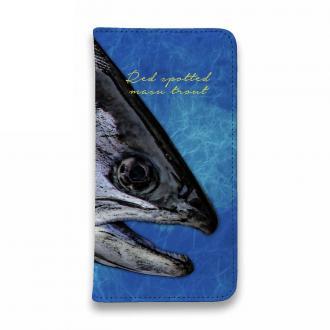 【手帳型ベルトなし】【Stick Case】アマゴ（雨子）