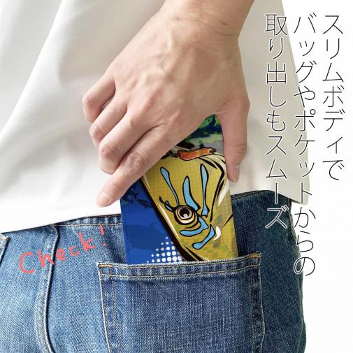 【手帳型ベルトなし】【Stick Case】【FISH MAN】GREAT FIGHT TAMAN FISHING!