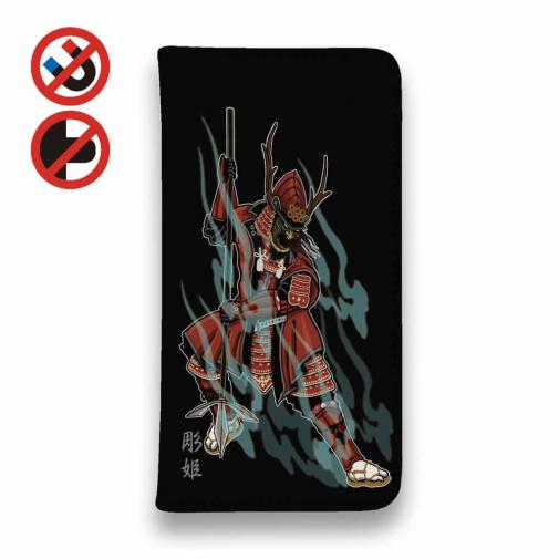 【彫姫】【手帳型ベルトなし】【Stick Case】真田幸村 和彫りデザイン