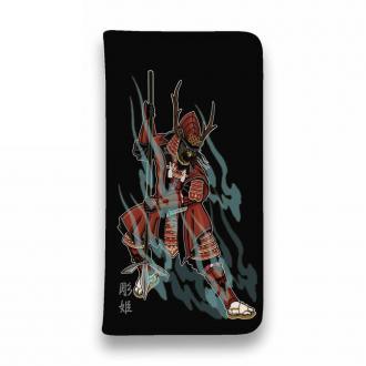 【彫姫】【手帳型ベルトなし】【Stick Case】真田幸村　和彫りデザイン