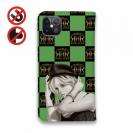 【ROMI HIME】【手帳型ベルトなし】【Stick Case】フ?ロック・チェック(市松模様)　グリーン