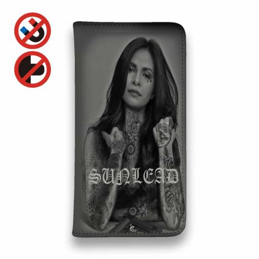 【彫姫】【手帳型ベルトなし】【Stick Case】タトゥーガール