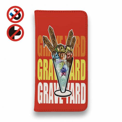 【彫姫】【手帳型ベルトなし】【Stick Case】ドクロパフェ?