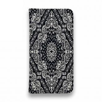 【彫姫】【手帳型ベルトなし】【Stick Case】バンダナ柄