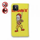 【彫姫】【手帳型ベルトなし】【Stick Case】I&#39;m lovin&#39;it