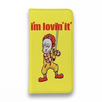 【彫姫】【手帳型ベルトなし】【Stick Case】I'm lovin'it