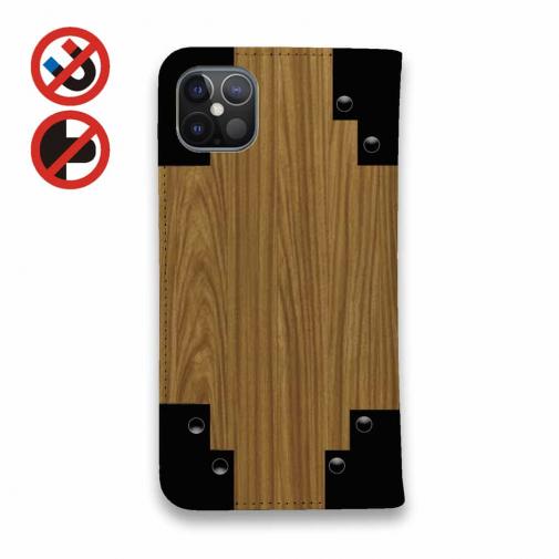 【彫姫】【手帳型ベルトなし】【Stick Case】千両箱