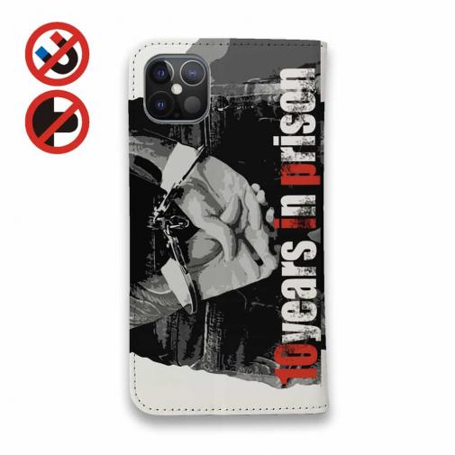 【彫姫】【手帳型ベルトなし】【Stick Case】懲役10年