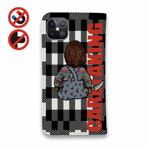 【彫姫】【手帳型ベルトなし】【Stick Case】留守番