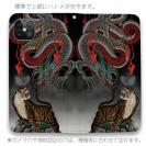 【彫姫】【手帳型ベルトなし】【Stick Case】龍虎