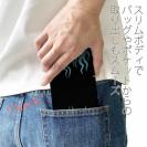 【彫姫】【手帳型ベルトなし】【Stick Case】ファイヤーパターン