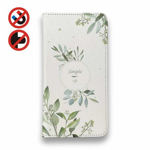 【手帳型ベルトなし】【Stick Case】シンプルライフ