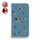 【手帳型ベルトなし】【Stick Case】【釣りざんまい】レトロフィッシュ