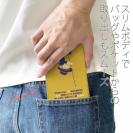 【手帳型ベルトなし】【Stick Case】【釣りざんまい】釣りに行きたい少年_オレンジ