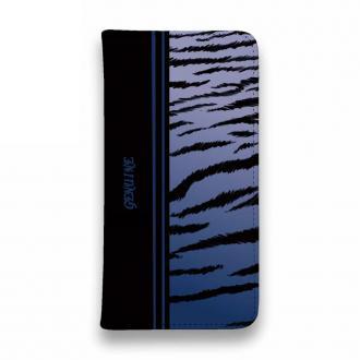 【Genuine】【手帳型ベルトなし】【Stick Case】虎 タイカ?ー フ?ルー ライン