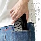 【Genuine】【手帳型ベルトなし】【Stick Case】虎　タイカ?ー シルバー ライン