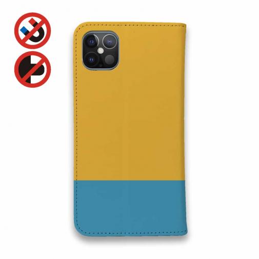 【手帳型ベルトなし】【Stick Case】【釣りざんまい】ユニークアングラー_オレンジ