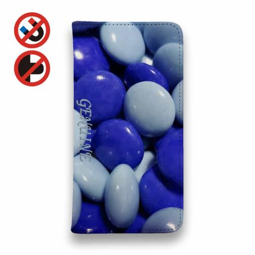 【Genuine】【手帳型ベルトなし】【Stick Case】カラフル チョコ フ?ルー