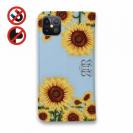 【ROMI HIME】【手帳型ベルトなし】【Stick Case】ひまわり　ブルー