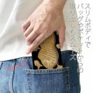 【Genuine】【手帳型ベルトなし】【Stick Case】たいやき　ヘ?ーシ?ュ＆ブラック