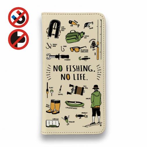 【手帳型ベルトなし】【Stick Case】【釣りざんまい】釣りに行く準備