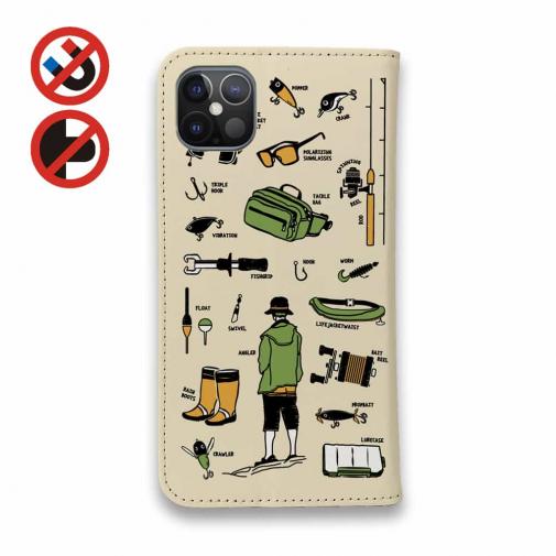 【手帳型ベルトなし】【Stick Case】【釣りざんまい】釣りに行く準備