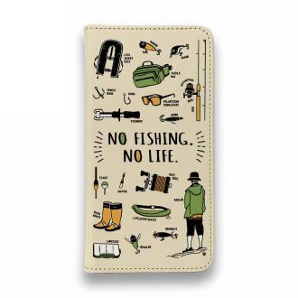 【手帳型ベルトなし】【Stick Case】【釣りざんまい】釣りに行く準備