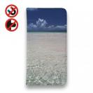 【手帳型ベルトなし】【Stick Case】海の風景 夏の海