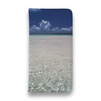 【手帳型ベルトなし】【Stick Case】海の風景 夏の海