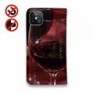 【Genuine】【手帳型ベルトなし】【Stick Case】ワイン ク?ラス　お酒