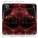 【Genuine】【手帳型ベルトなし】【Stick Case】ワイン ク?ラス　お酒