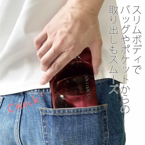 【Genuine】【手帳型ベルトなし】【Stick Case】ワイン ク?ラス　お酒