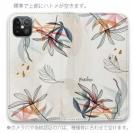 【手帳型ベルトなし】【Stick Case】プランツデザイン No.5