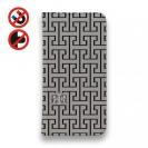 【ROMI HIME】【手帳型ベルトなし】【Stick Case】マーク・ロゴ ホワイト