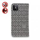 【ROMI HIME】【手帳型ベルトなし】【Stick Case】マーク・ロゴ ホワイト