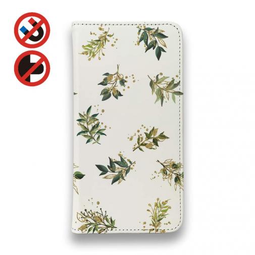 【手帳型ベルトなし】【Stick Case】トロピカルプランツ