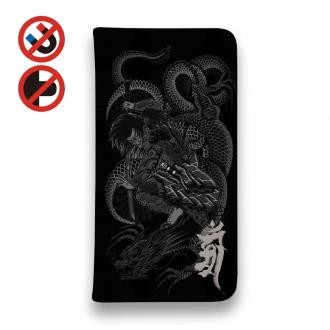 【彫姫】【手帳型ベルトなし】【Stick Case】九紋龍史進と龍　和彫りデザイン