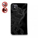 【彫姫】【手帳型ベルトなし】【Stick Case】鳳凰