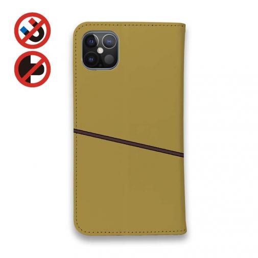 【手帳型ベルトなし】【Stick Case】イヤイヤ柴犬【赤柴】(wakat)