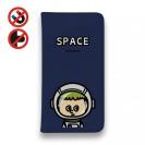 【手帳型ベルトなし】【Stick Case】【ワカボンド】WAKAMAKAシリーズ 宇宙飛行士スペスン