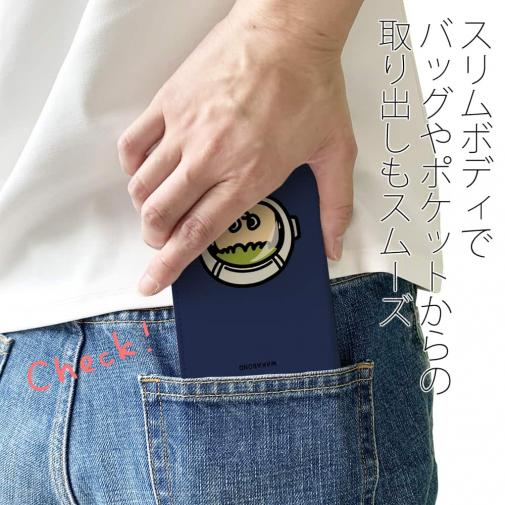 【手帳型ベルトなし】【Stick Case】【ワカボンド】WAKAMAKAシリーズ 宇宙飛行士スペスン