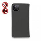 【手帳型ベルトなし】【Stick Case】【ワカボンド】WAKAMAKAシリーズ 黒柴犬かぶりものとシバクロ