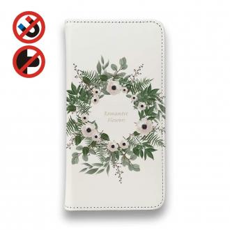 【手帳型ベルトなし】【Stick Case】ホワイトリース